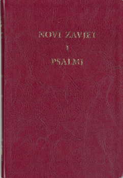 Neues Testament m. Psalmen weinrot, Kroatisch